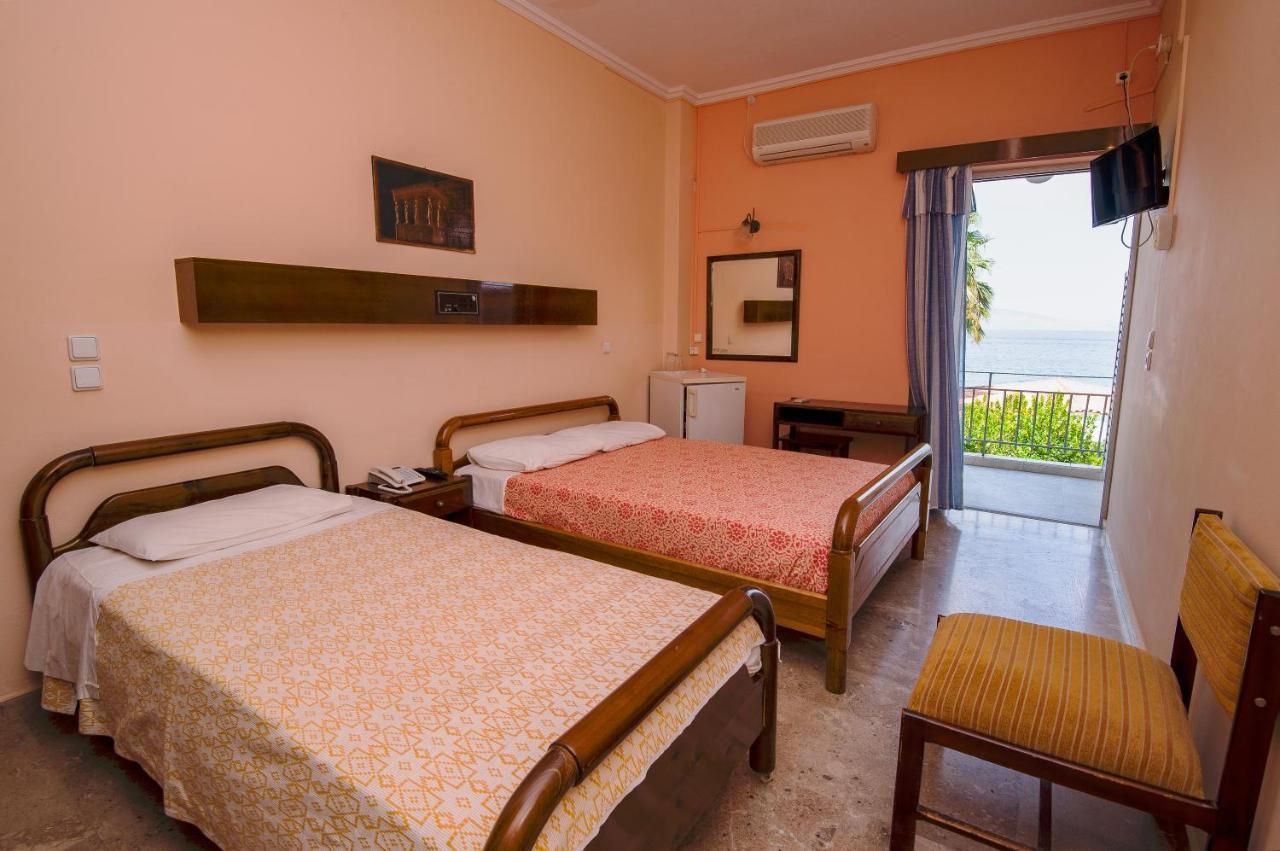Hotel Agamemnon Beach Agioi Apostoloi  Extérieur photo